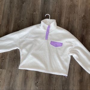 NWOT Textured Crew Neck